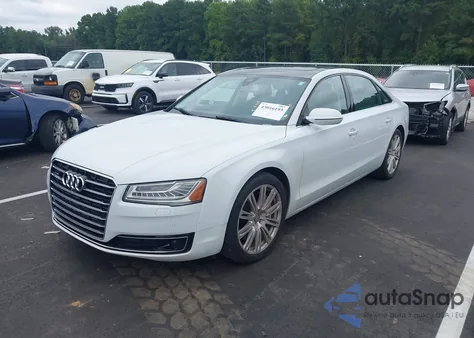 2015 Audi A8 L 4.0T z USA, uszkodzony, nr VIN WAU32AFD0FN001715